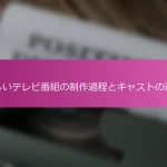 新しいテレビ番組の制作過程とキャストの選定