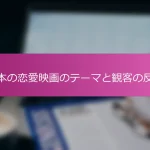日本の恋愛映画のテーマと観客の反応