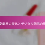 音楽業界の変化とデジタル配信の影響
